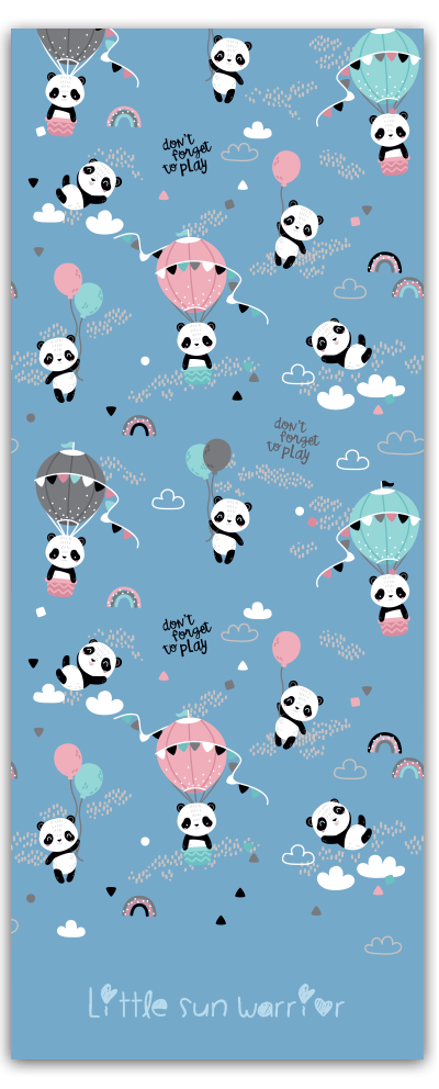 Free Shipping Worldwide - Spiritual AF Panda Yoga Mat - Cute Panda Yog –  Ideas By Arianna